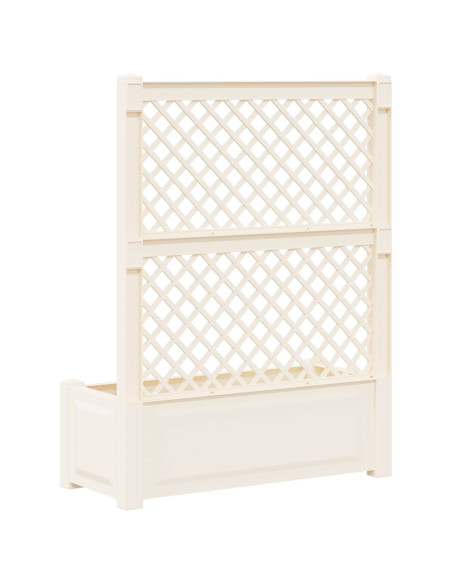 Vaso Grande con Direzione Bianco 99,5 x 43 x 133,5 cm PP