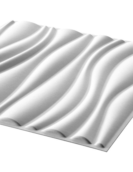 Pannelli da parete 12 pcs Bianco 50 x 50 cm