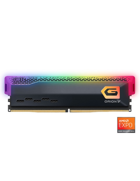 GEIL RAM 16GB DDR5 Orion V RGB-Gray PC5-51200 6400MHz 42-48-48-96