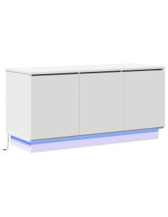 Mobile TV Bianco 100 x 38 x 49 cm Legno multistrato 2