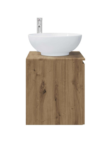 Mobile Lavabo da Parete Rovere Artigianale 49,5 x 44,5 x 65 cm