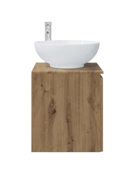 Mobile Lavabo da Parete Rovere Artigianale 49,5 x 44,5 x 65 cm