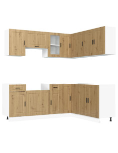 Set Mobili da Cucina 11 pz Porto Rovere Artigianale Truciolato 2