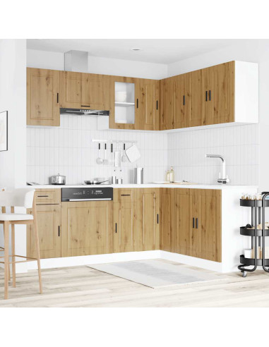 Set Mobili da Cucina 11 pz Porto Rovere Artigianale Truciolato