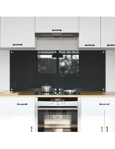 Schienale da cucina 2 pcs Grigio scuro 70 x 60 cm