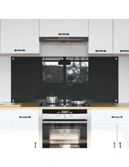 Schienale da cucina 2 pcs Grigio scuro 70 x 60 cm