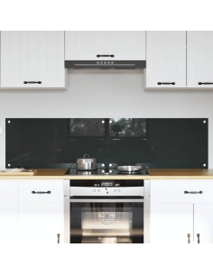 Schienale da cucina 2 pcs Grigio scuro 80 x 40 cm