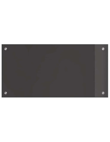 Schienale da cucina 2 pcs Grigio scuro 80 x 40 cm