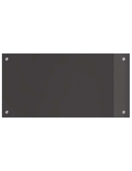 Schienale da cucina 2 pcs Grigio scuro 80 x 40 cm