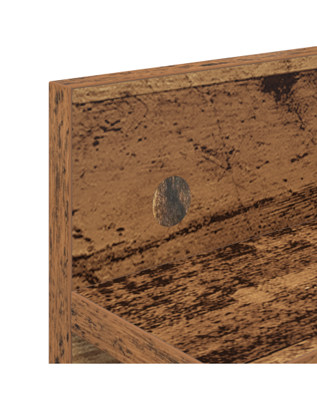 Appendiabiti a muro Legno vecchio 60 x 10,5 x 18 cm