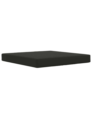 Cuscino per divano da esterno 3 pcs Nero Poliestere