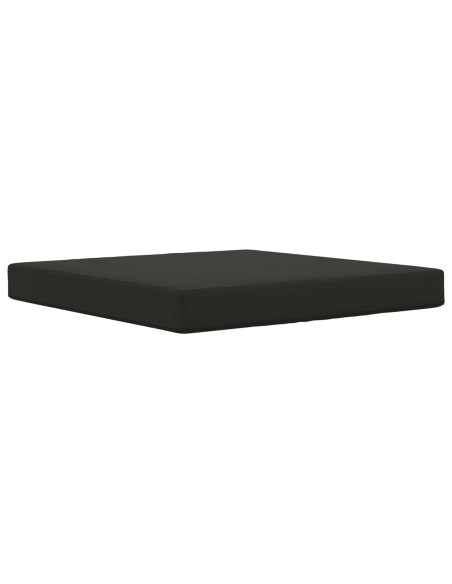 Cuscino per divano da esterno 3 pcs Nero Poliestere