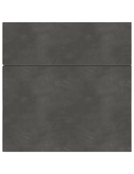 Divano Letto Pieghevole 200 x 67 x 45 cm Grigio Scuro