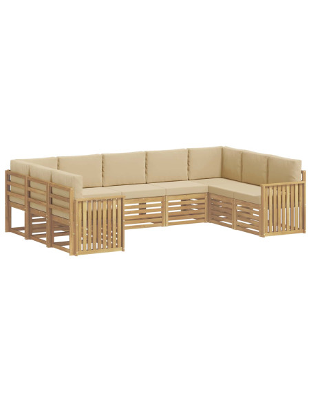 Set divani Legno di Acacia Massello