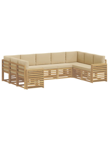 Set divani Legno di Acacia Massello