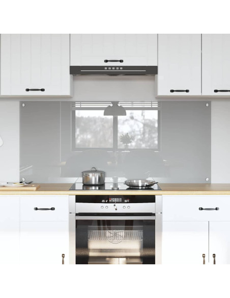 Schienale da cucina 2 pcs Grigio chiaro 70 x 60 cm