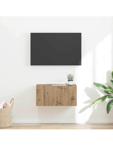 Mobile TV da parete Rovere Artigianale 60 x 31 x 29,5 cm