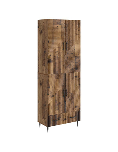 Set di armadi 2 pcs 66 x 34,5 x 95 cm Legno ingegnerizzato