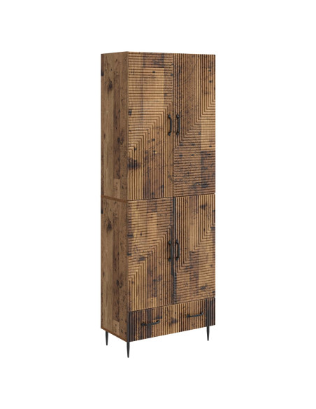 Set di armadi 2 pcs 66 x 34,5 x 95 cm Legno ingegnerizzato