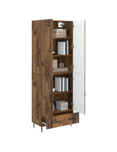 Set di armadi 2 pcs 66 x 34,5 x 95 cm Legno ingegnerizzato 2