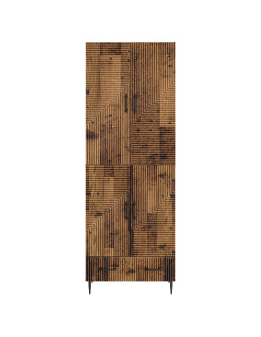 Set di armadi 2 pcs 66 x 34,5 x 95 cm Legno ingegnerizzato