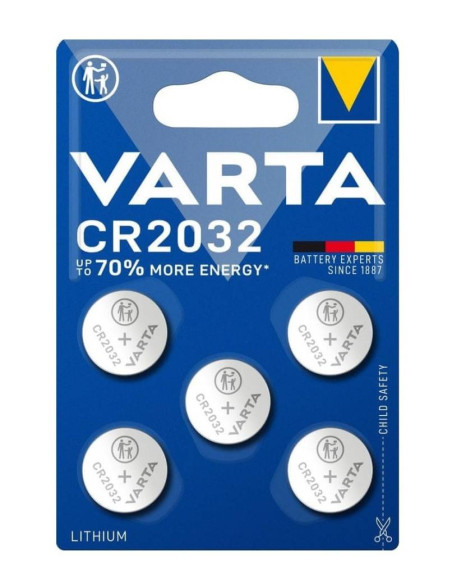 BATTERIA CR2032 LITIO 3V ENERGY CONF.BLISTER 5PZ