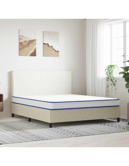 Materasso  Materasso Bianco 200 x 160 x 17 cm Schiuma PU