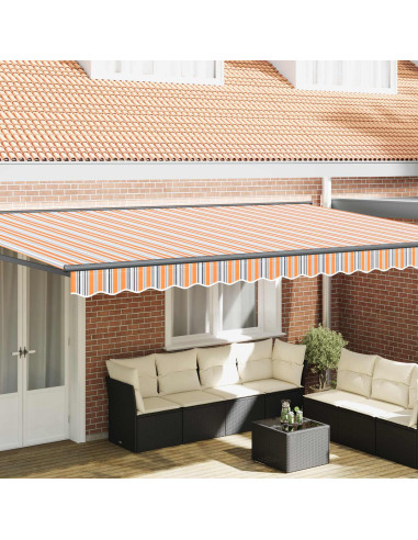 Struttura della tenda Blu e Arancione 500 × 300 cm
