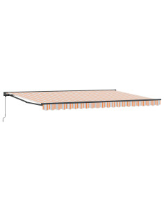 Struttura della tenda Blu e Arancione 500 × 300 cm 2