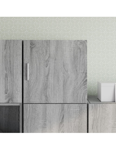 Mobile a Parete Grigio Sonoma 40x42,5x40cm in Legno Multistrato