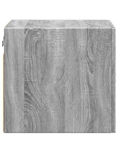 Mobile a Parete Grigio Sonoma 40x42,5x40cm in Legno Multistrato