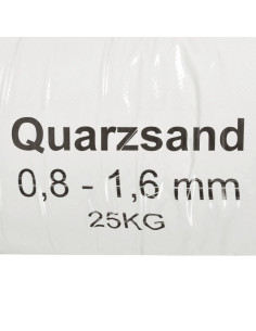 Sabbia Filtrante 25 kg 0,8-1,6 mm