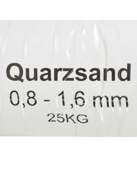 Sabbia Filtrante 25 kg 0,8-1,6 mm