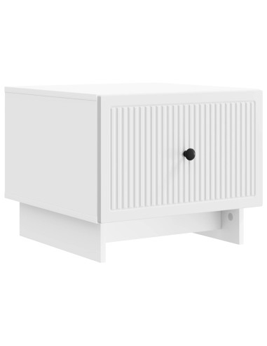 Tavolino da salotto Bianco 49 x 50 x 40 cm Legno ingegnerizzato