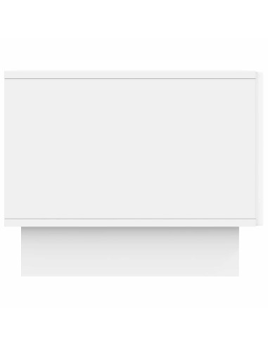 Tavolino da salotto Bianco 49 x 50 x 40 cm Legno ingegnerizzato