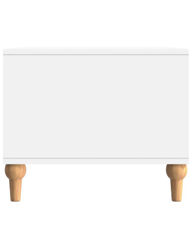 Tavolino da salotto Bianco 90 x 50 x 40 cm Legno ingegnerizzato