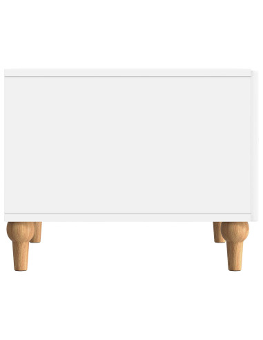 Tavolino da salotto Bianco 49 x 50 x 40 cm Legno ingegnerizzato