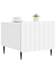 Tavolino da salotto Bianco 49 x 50 x 42 cm Legno ingegnerizzato 2