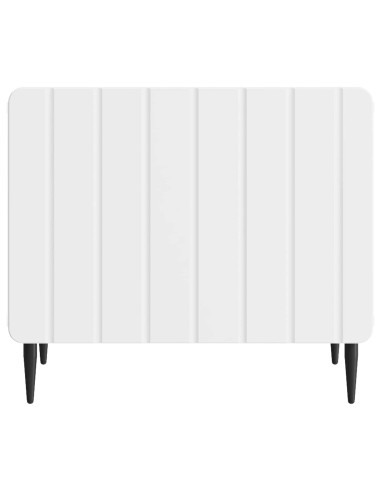 Tavolino da salotto Bianco 49 x 50 x 42 cm Legno ingegnerizzato