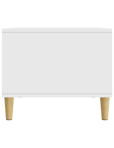 Tavolino da salotto Bianco 90 x 50 x 40 cm Legno ingegnerizzato
