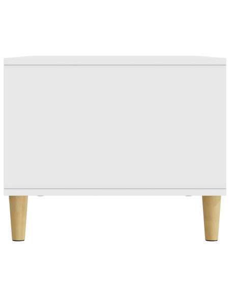 Tavolino da salotto Bianco 90 x 50 x 40 cm Legno ingegnerizzato