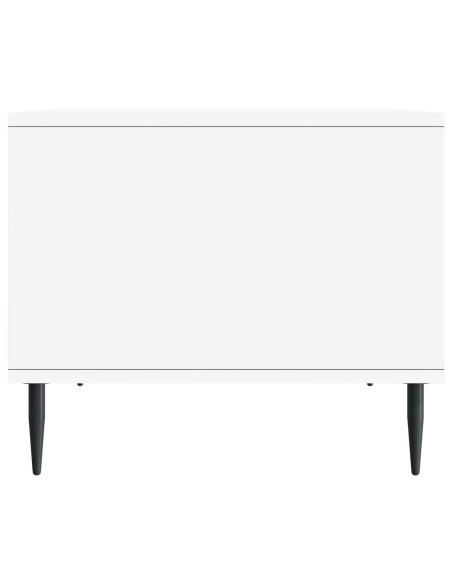 Tavolino da salotto Bianco 90 x 50 x 40 cm Legno ingegnerizzato