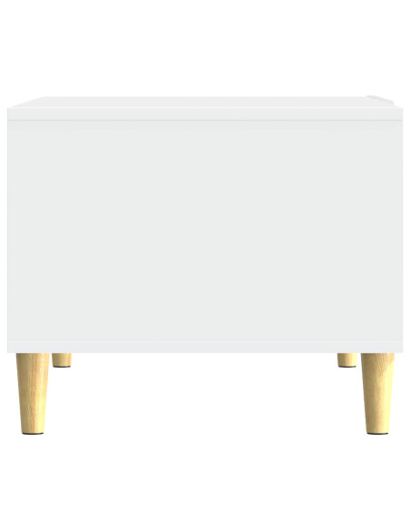 Tavolino da salotto Bianco 50 x 49 x 40 cm Legno ingegnerizzato
