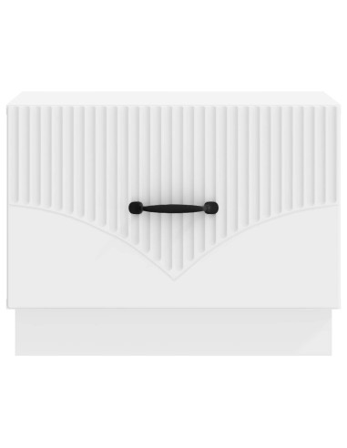Tavolino da salotto Bianco 49 x 50 x 37 cm Legno ingegnerizzato