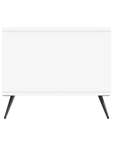 Tavolino da salotto Bianco 90 x 50 x 40 cm Legno ingegnerizzato
