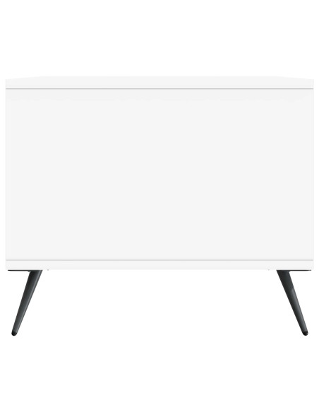 Tavolino da salotto Bianco 90 x 50 x 40 cm Legno ingegnerizzato
