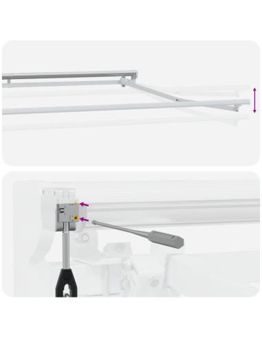 Tettuccio Elettrico Retrattile Tortora 5 × 3,5 m