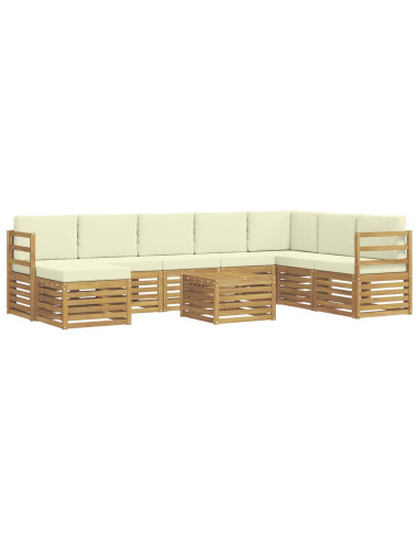 Set divani Legno di Acacia Massello
