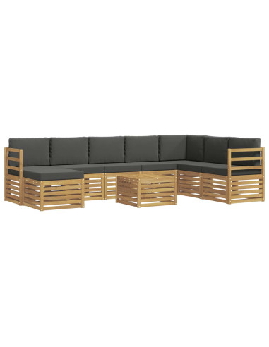 Set divani Legno di Acacia Massello