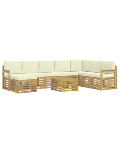 Set divani Legno di Acacia Massello 2